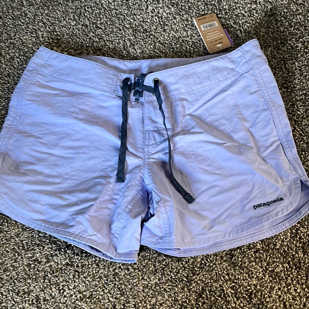 Patagonia Wavefarer Board Shorts 5" Blue/purple Sz 2